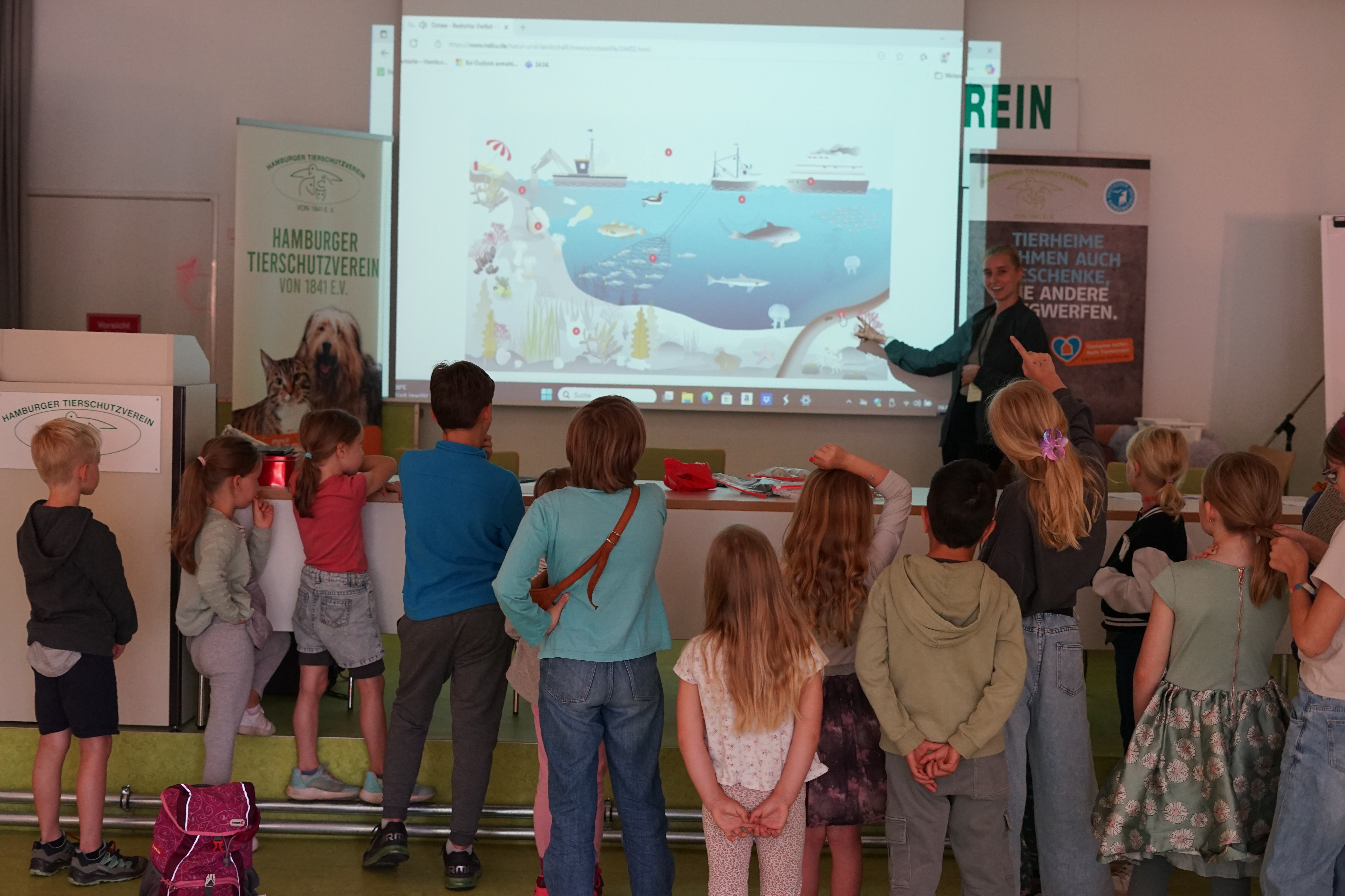 Rückblick KinderSonntag im Juli: Tiere an und in Nord- und Ostsee